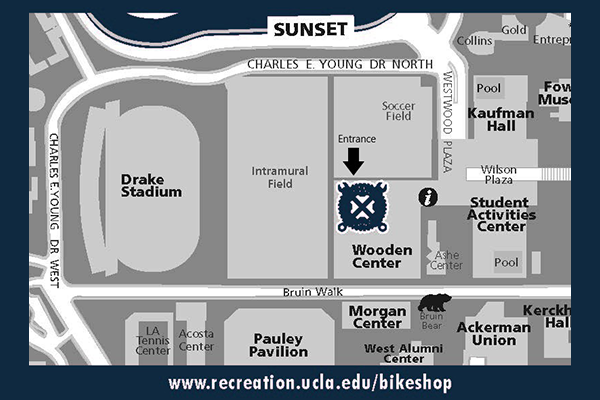 Map of Bike Shop Location